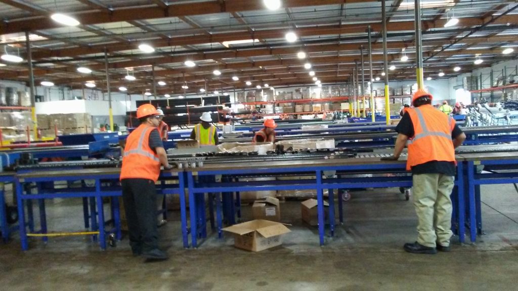 AMPAM Warehouse fabrication machinery